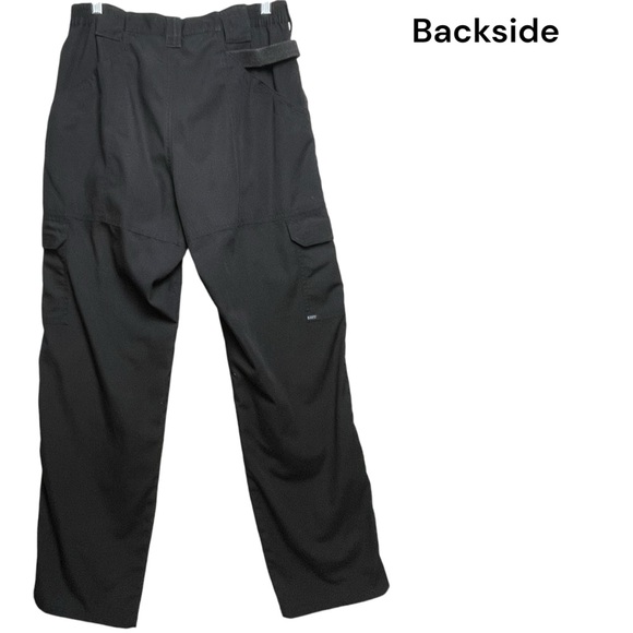 5.11 Tactical Pants Men Navy Blue Straight Taclite Pro Ripstop Cargo Work 36x31 - Picture 11 of 15